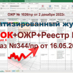 Автоматизация АОСК (АООК) по приказу №344/пр + ОЖР + Реестр ИД (Standart)
